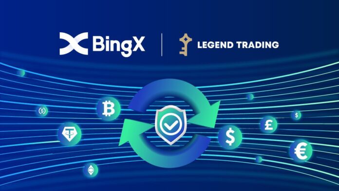 BingX hợp tác với Legend Trading giúp tối ưu trải nghiệm mua tiền điện tử bằng fiat của người dùng